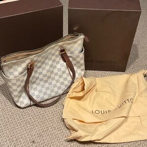 Louis Vuitton Damier Azur Totally PM Zip Tote